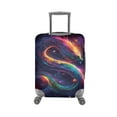 thumbnail image 5 of HELLHERO Anti Fade Suitcase Protective Cover for Airport Travel, Polyester Durable Luggage Cover, Colorful Dragon Pattern Design, 5 of 8
