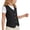 Black, variant on Kids Solid Color V Neck Open Front Vest with Pockets Sleeveless Outerwear for Boys Girls 2-12 Years Outdoor Travel Volunteer Casual Wear