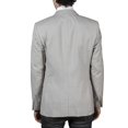 thumbnail image 3 of Adam Baker by Douglas & Grahame Men's B2151082 Single Breasted 100% Wool Ultra Slim Fit Blazer/Sport Coat - Tan Mini Check - 48R, 3 of 3