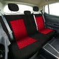 thumbnail image 4 of Car Seat Covers,Hengu Polyester Front Bucket Seat Protectors with Split Bench Back Seat Covers, Breathable Thicken Premium Sporty Seat Cushions,Red, 4 of 8