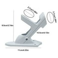 thumbnail image 2 of Dadatutu Aluminum Alloy Wall Flagpole Bracket Adjustable Two-Way Flagpole Fixing Frame, 2 of 5