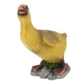 thumbnail image 2 of Duck Ornament Resin Animal Figurine Home Decoration Decor Gift for Office Desktop Grey, 2 of 8