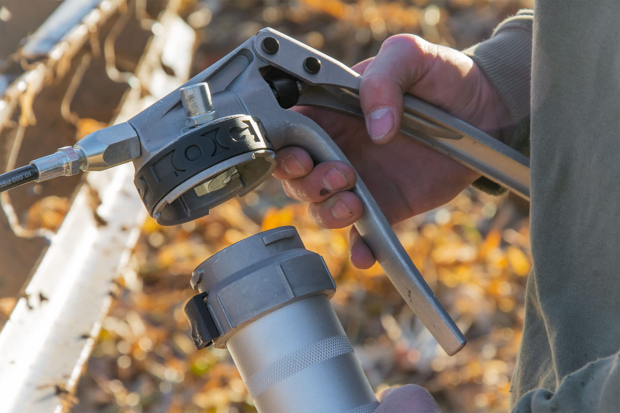 Plews Edelmann Snap Lock Pistol Grease Gun