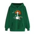 thumbnail image 4 of Women's Pullover Hoodie Print Long Sleeve Graphic Casual Fall and Winter Sweatshirt With Pocket, 4 of 5