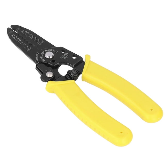 Décapant de Fil, Coupe Soignée Précis Ergonomique Haute Réparation de l'Acier au Carbone Câble Métrique Décapage pour 10-22AWG pour la Coupe