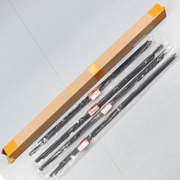 4Pcs Door Window Weatherstrips Belt Seal Moulding Trim For Toyota Corolla 09-12
