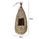thumbnail image 5 of Garden Handing Nest Box Breeding Nest Grass Hand Woven Birdhouses For Outdoors Hanging, 5 of 5