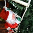thumbnail image 4 of Wuffmeow Christmas Hanging Decoration Santa Claus Climb Ladder Hanging Decoration Festival Party Supplies, 4 of 10