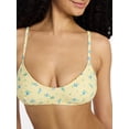 thumbnail image 4 of No Boundaries Femme Floral Bralette Bikini Top, Women's XXS-XXL, 4 of 5