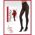 thumbnail image 5 of LoveMoi Women's Lace Me Up Backseam 60 Denier Opaque Tight - Womens - Female (L-XL, Black-Red), 5 of 7
