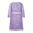 thumbnail image 5 of JUNWELL Robe Deux Pièces pour Mère de la Mariée Élégante Moulante Formelle Robe d'Invitée de Mariage Décontractée à Découpes Cardigan Moulant Robe Midi Ensembles, 5 of 5
