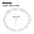 thumbnail image 5 of Unique Bargains 6mm 0.24" 300cm 9.84ft Universal Optic Fiber Side Glow Cable Fiber Optic Cable for Car Clear, 5 of 6