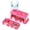 Hot Pink, variant on HomelyJoy Paint Brush Rinser, Multifunctional Paint Brush Cleaner Art Supplies Painting Water Dispenser for Acrylic Watercolor, Train Shaped, White Green, 1 Pack