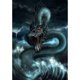thumbnail image 1 of Taladro diamante pintura (DE3135) 5D DIY completo dragón malvado punto de cruz bordado Kits 50x70cm Hugtrwg Para estrenar, 1 of 1