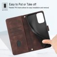 thumbnail image 6 of for Samsung Galaxy A53 5G Crossbody Wallet Case with Card Holder, Flip Folio Book Style Leather Shockproof Protective Phone Cover with Shoulder Strap/Lanyard for Samsung Galaxy A53 5G, Brown, 6 of 9