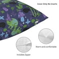 thumbnail image 3 of Wukai Magic Toads in Hats Premium Polyester Fleece Pillow Covers with Hidden Zipper Closure,Luxuriously Soft and Durable-16"x16", 3 of 7