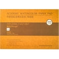 thumbnail image 1 of czcpp-9×12" Cotton Watercolor Paper Block, Textured Surface Watercolor Paper, Rough Grain, 140lb/300gsm, 20 Sheets for Watercolor Gouache Ink Acrylic and More, 1 of 4