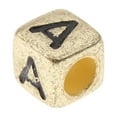 thumbnail image 7 of 100x Antique Gold/ Acrylic Alphabets Beads Spacer Jewelry Making, 7 of 7