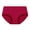 Wine, variant on HKEJIAOI Women's Underwear Mid Waisted Briefs for Women Comfortable Breathable Period Underwear Full Coverage Briefs