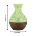 thumbnail image 3 of Pompotops 130ml LED Essential Oil Diffuser Humidifier Aromatherapy Wood Grain Vase Aroma Clearance, 3 of 4