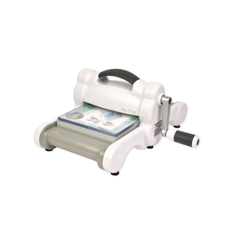 3 pack) Sizzix Big Shot Machine Only (White & Gray) with Standard