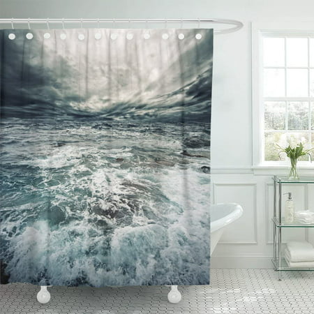 Shower Curtain Curtains Sets With Hooks, Nautical Themed Bathroom Shower Curtains