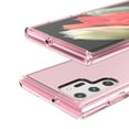 thumbnail image 5 of Slim Clear Case for Samsung Galaxy S22 Ultra, High-Transparency Military Grade Soft Silicone Shockproof Drop Resistant Non-Yellowing Anti-Scratches Lens Protection Thin Fit Case, Pink, 5 of 8