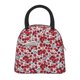 thumbnail image 1 of Balery Red Hawthorn Bolsa de Almuerzo para Mujeres, Caja de Almuerzo, Bolsa de Almuerzo Pequeña Impermeable, Tote de Almuerzo Reutilizable con Gran Capacidad, 1 of 6