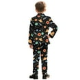 thumbnail image 3 of Xoenoiee Space Planet Star Constellation Print Boys Suit Kids Tuxedo Suits for Boy Toddler Prom Wedding Outfit 2-Piece Blazer Pants Set, Size 7-8 Years, 3 of 7