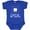Royal Blue, variant on Inktastic I Got My First Tooth Announcement Boys or Girls Baby Bodysuit