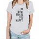 thumbnail image 1 of Fiudx Tops para Mujer Camiseta de Manga Corta con Cuello Redondo y Estampado Diario para Mujer, Moda y Ocio, 1 of 3