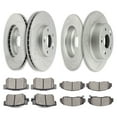 thumbnail image 3 of Front Rear Brake Discs Rotors Ceramic Pads For Honda Accord 2006 2007 V6 Hybrid, 3 of 5