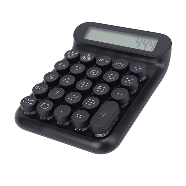 Calculadora de Interruptor Mecánnico, Calculadora de Escrito Con Pantalla Lcd Grande Con Botones Grandes, Calculadora Mecánica Estética para Oficina, Hogar, Escuela, Negocios