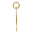 thumbnail image 2 of Diamond2Deal 14K Pendentif Initiale Lettre L en Or Jaune Grand Script pour Femmes, 2 of 5
