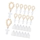 thumbnail image 5 of Rosario de madera con bolsa, cruz de oración cristiana para guardar, colgante religioso para 12 Rosarios 12 Bolsas, 5 of 9
