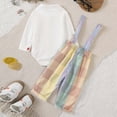 thumbnail image 5 of Paguaki Baby Boy Clothing Set Winter Baby Boy Clothes Outfits Letter Prined Romper Pants Set Baby Boy Clothing 0 6 9 12 18 24 Months, 5 of 9