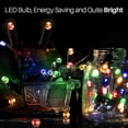 thumbnail image 3 of 2Pack solar lights outdoor waterproof,50 led lights room decor wall decor home outdoor decor wedding decorations,Twinkle Lights with 8 Modes,garden decor for outside,Christmas Decorations patio lamps, 3 of 9