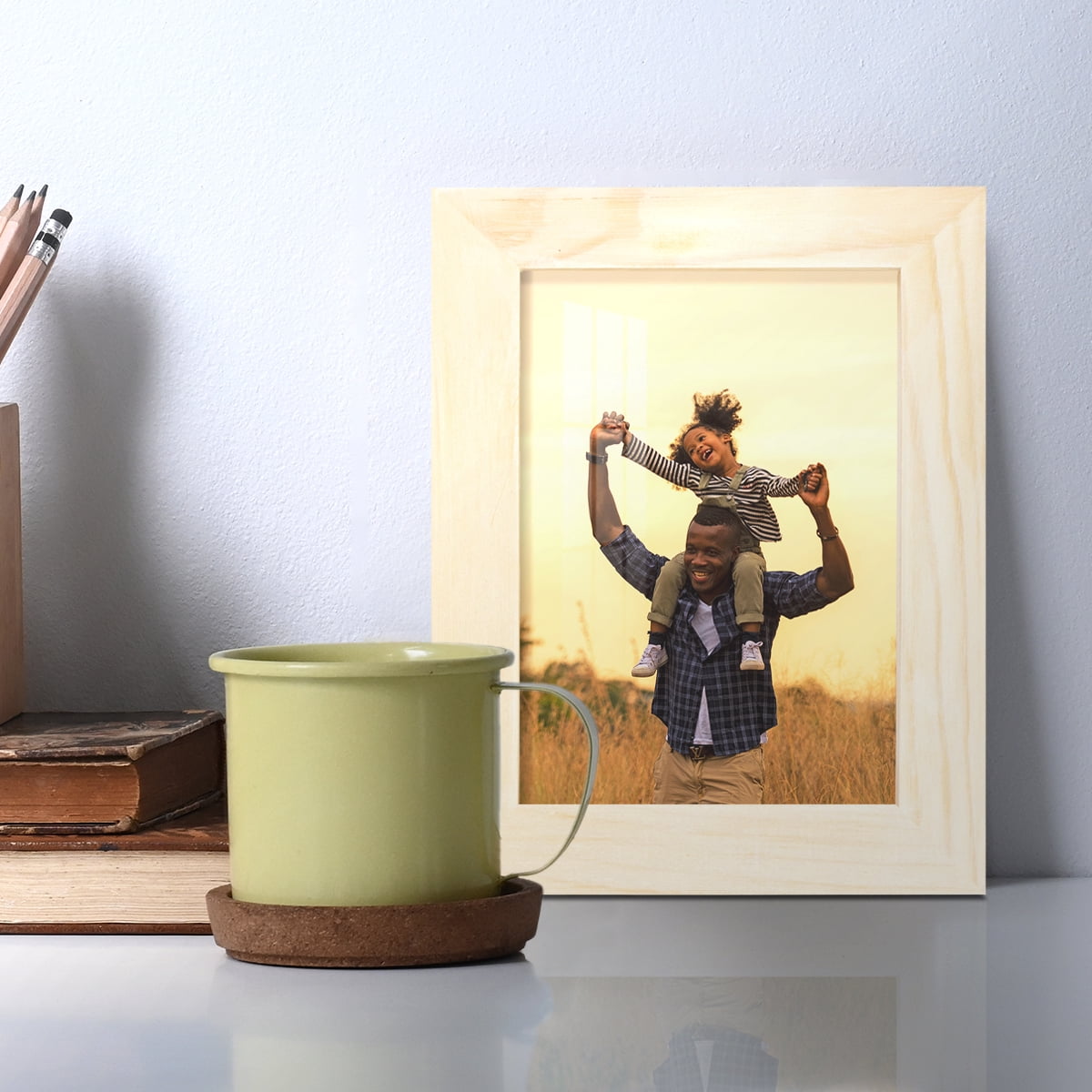 3.5x5 Wood Grain Picture Frame - Palo Santo