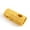 Yellow, variant on Natural Woven Grass Hamster Tunnel, Interactive Pipe Toy for Parrot and Guinea Pig for Foraging and Hiding Play, Orange