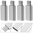 thumbnail image 4 of Adaptateur USB C vers Micro USB 4 Pcs Convertisseur Micro USB Mâle vers USB Type-c Femelle, 4 of 8
