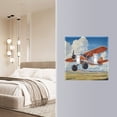 thumbnail image 6 of WOBOGO Orange Airplane 3-hole Switch Plates PC Flame Retardant Plastic Material Glossy Finish Smooth Touch 6.37x4.48x0.27in, 6 of 8
