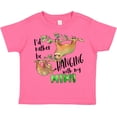 thumbnail image 3 of Inktastic Id Rather Be Hanging with My Mimi Cute Sloths Boys or Girls Toddler T-Shirt, 3 of 5