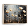 thumbnail image 2 of Designart "Meadow'S Gilded Garden I" Flower Floater Framed Canvas Wall Art, 2 of 5