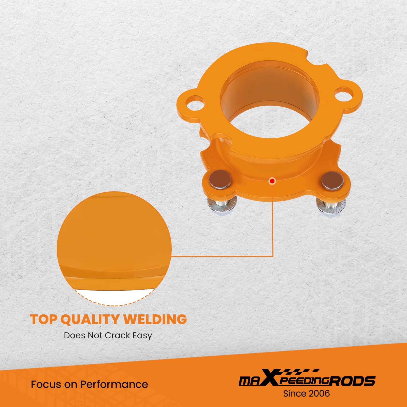 maXpeedingrods 3.5" Front 2.5" Rear Leveling Kit for Chevy Trailblazer/GMC Envoy 2002-2009, Suspension Lift Kit, Gold
