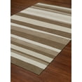 thumbnail image 4 of Addison Malia Modern Stripe Beige Area Rug, 4 of 4