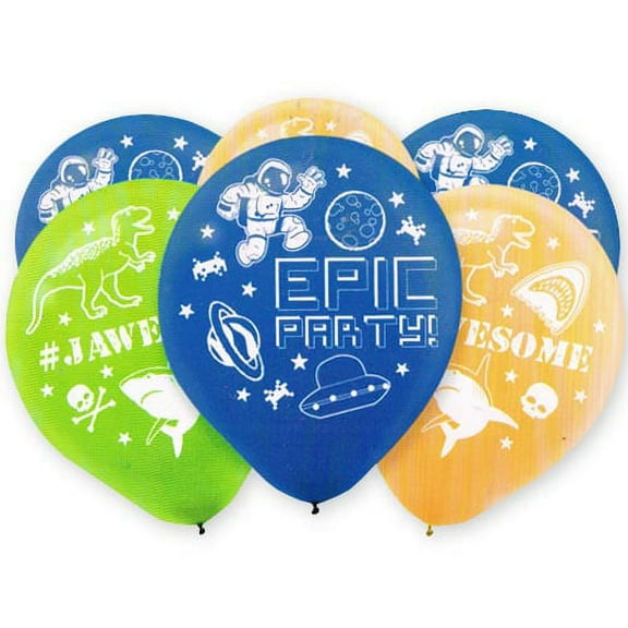 Epic Party Latex Balloons (6ct)