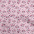 thumbnail image 1 of oneOone Rayon Light Pink Fabric Floral Craft Projects Decor Fabric Printed By The Yard 56 Inch Wide, 1 of 4