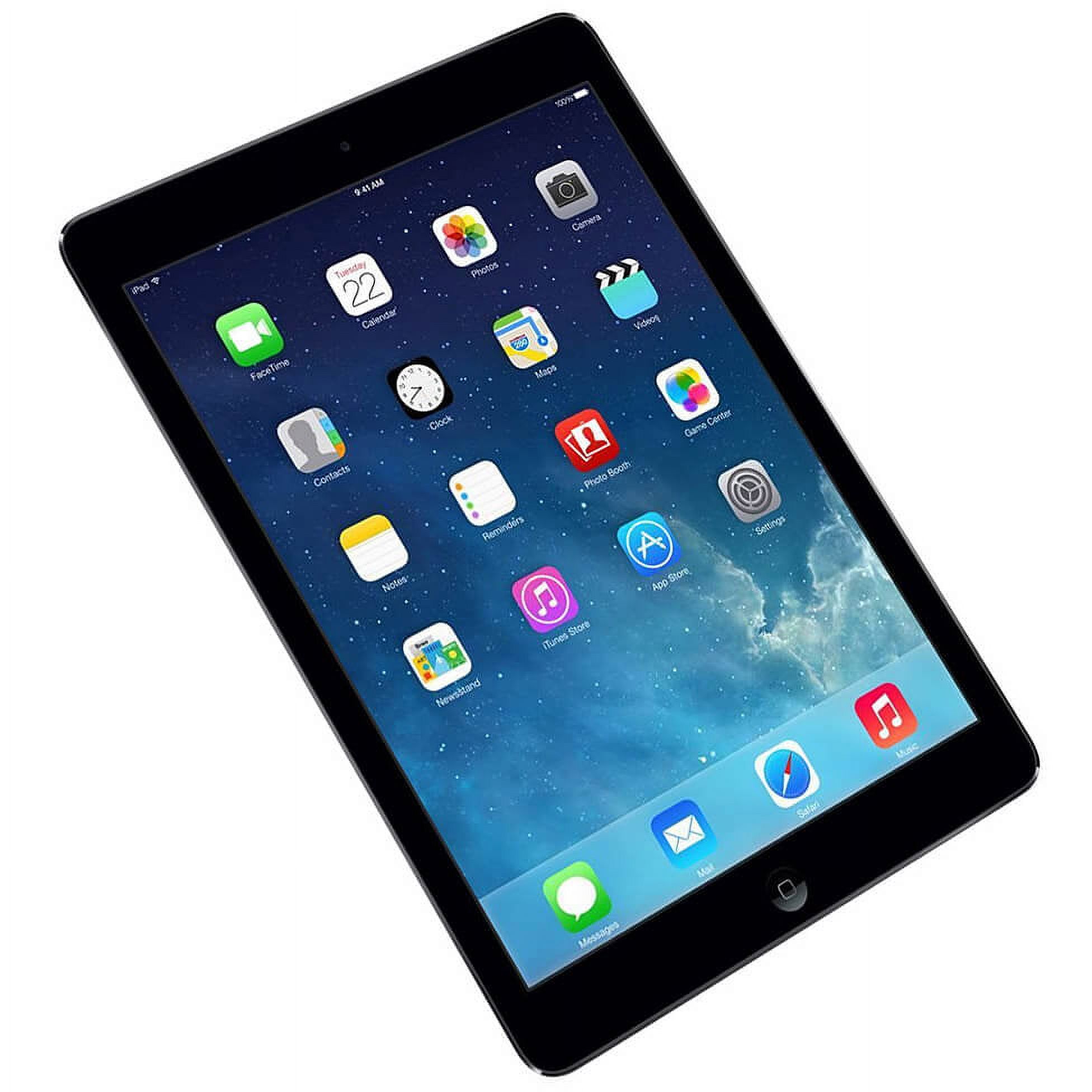 Restored Apple iPad Air 16GB, Wi-Fi, 9.7 - Space Gray - (MD785LL/A ) (Refurbished) - image 2 of 3