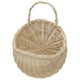 thumbnail image 4 of Cesta de mimbre para colgar en la pared, cesta de almacenamiento tejida multifuncional montada en la pared para el hogar, color Beige, 4 of 5