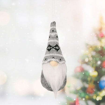 

Christmas Knitting Gnomes Hang Pendant For Christmas Tree Decoration 1pcs